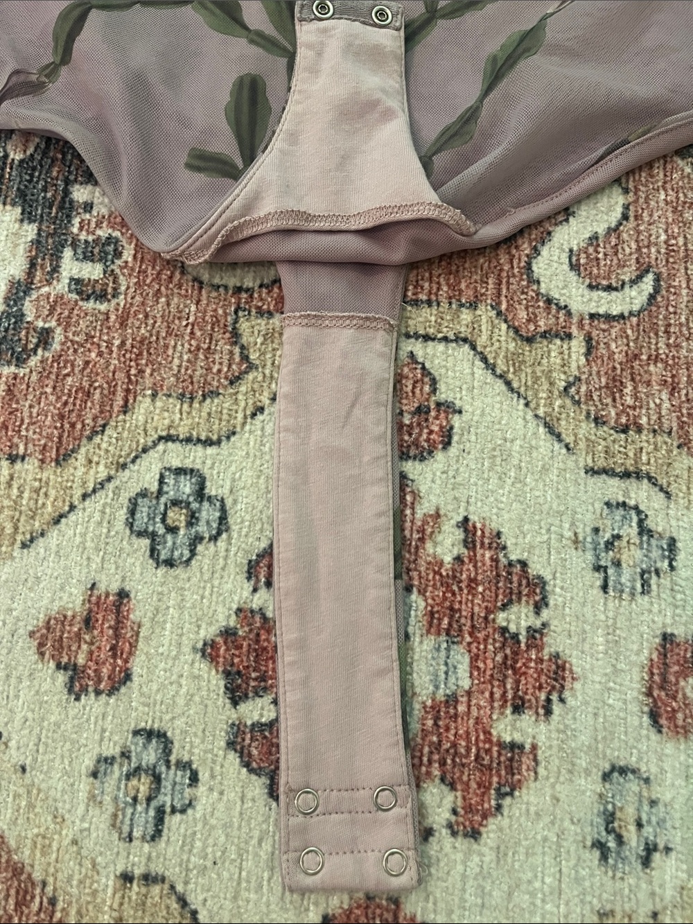All Saints Nolina Elia Bodysuit In Blush size 6 - Picture 10 of 12